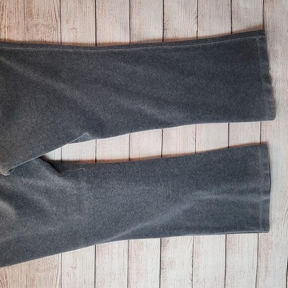 LIZ CLAIBORNE GRAY VALOR ELASTIC WAIST LONG PANTS - Picture 6 of 10